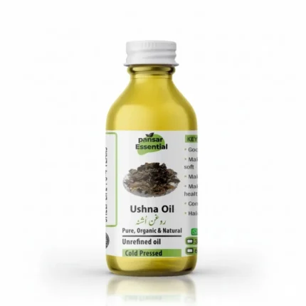 Pansar Essential Ushna Oil Bottle - Pure, Organic, Natural, Unrefined, Cold Pressed, Key Benefits, Hair Growth, Scalp Health, Skin Softening, Shelf Life 3-4 Years